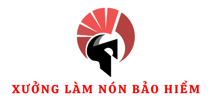 Xưởng sản xuất nón bảo hiểm in logo